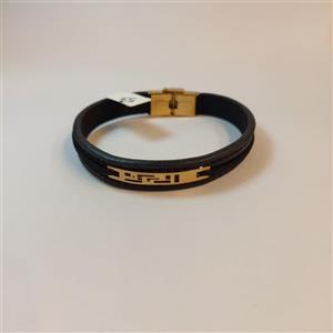 دستبند اسپرت زنانه چرم طرح افرا کد 1151