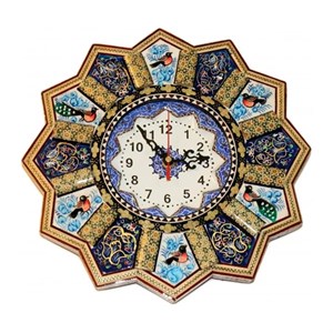 ساعت دیواری خاتم کاری کد 310