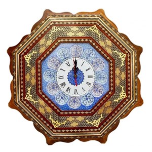 ساعت دیواری خاتم کاری کد 220 
