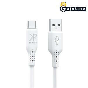  کابل شارژ تایپ سی کی اف سنیور مدل KF Senior S18-T Type-C Cable