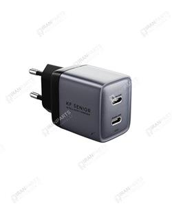  شارژر 40 وات کی اف سنیور مدل KF Senior AD-20