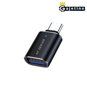  تبدیل type-c به usb کی اف سنیور مدل KF Senior A-312 OTG