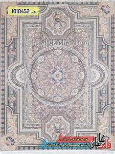 فرش 1500 شانه طرح افرا زمینه  کاشان گل برجسته