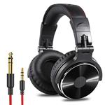 هندزفری هدست هدفون OneOdio Adapter-Free Closed Back Over-Ear DJ Stereo Monitor Headphones, Professional Studio Monitor & Mixing, Telescopic Arms with Scale, Newest 50mm Neodymium Drivers - Black