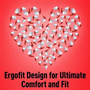 هندزفری هدست هدفون Panasonic ErgoFit In-Ear Earbud Headphones RP-HJE120-K (Black) Dynamic Crystal Clear Sound, Ergonomic Comfort-Fit