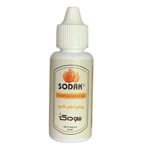 روغن مراقبت از پوست و مو سوداک مدل تخم کدو حجم 30 میلی لیتر