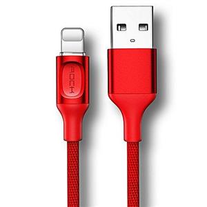 کابل هوشمند لایتنینگ راک مدل  Lightning Metal Cable 