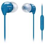 Philips in-Ear Headphone with mic - Light Blue (SHE3595LB/)