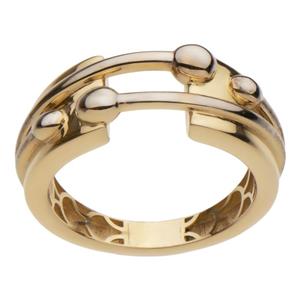 انگشتر طلا 18 عیار زنانه گلدم مدل R-3070059 -