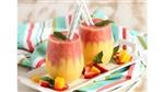 اسموتی انبه توت فرنگی Strawberry mango smoothie