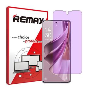 گلس اوپو Reno10 Pro Plus مدل هیدروژلی آنتی پرپل برند ریمکس کد S