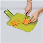 Joseph Joseph NSG016SW Chop2Pot Foldable Plastic Cutting Board 15-inch x 8.75-inch, Small, Green