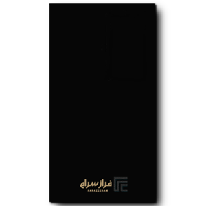 سرامیک مونوکالر مشکی مات 120*60 برند بسلی