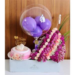  دسته گل برای هدیه تولد یک سالگی نوزاد دختر 4867