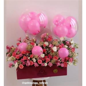  دسته گل برای سیسمونی نوزاد پسر 4817