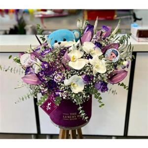  دسته گل برای تبریک تولد نوه دختر خاله 4456