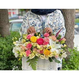 ارسال فوری گل برای بانک رفاه تهران 8124