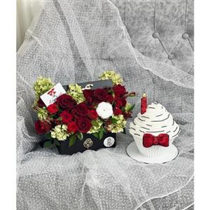 گل و کیک برای جشن کریسمس 4081