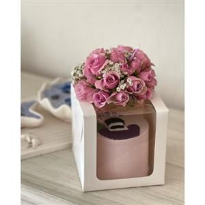 گل و کیک برای جشن ولنتاین به دختر 4159