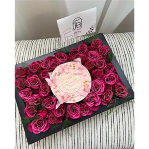 گل و کیک برای جشن ولنتاین به مرد 4162