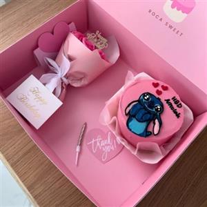 گل و کیک تولد برای دختر بچه متولد فروردین 4092