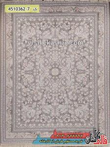 فرش 1200 شانه طرح افشان جزمین کاشان گل برجسته