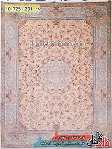 فرش فانتزی و مدرن 700 شانه طرح باغ حریر کاشان