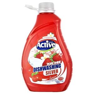مایع ظرفشویی سیلور قرمز 2 لیتر اکتیو