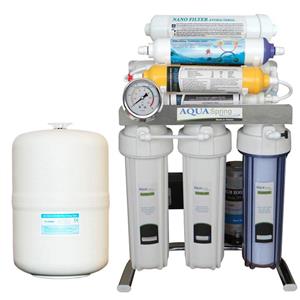 دستگاه تصفیه کننده آب آکوآ اسپرینگ مدل CHROME-SN10