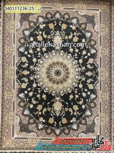 فرش 1200 شانه طرح نایین کاشان گل برجسته