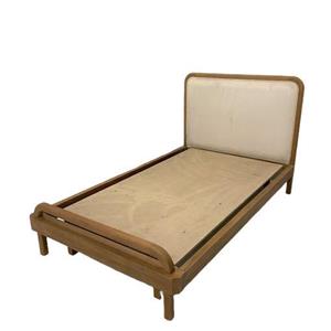 تخت خواب تمام چوبی بهار سایز 180*80