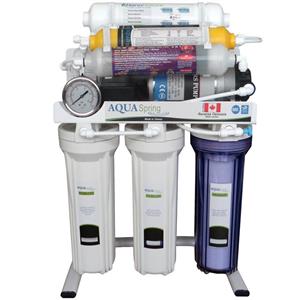 دستگاه تصفیه کننده آب خانگی آکوآ اسپرینگ مدل RO-S8-NATURE1800 