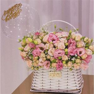 سبد و دسته گل بزرگ و لوکس برای تبریک روز معلم به بهترین معلم 9534