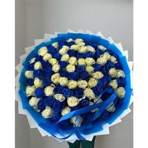 دسته گل رز برای روز مرد برای برادر 5947