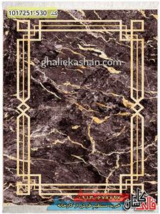 فرش فانتزی و مدرن 700 شانه طرح قاب گره رومانا کاشان