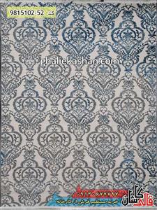 فرش فانتزی طرح واگیره کاشان گل برجسته