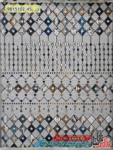 فرش فانتزی طرح مریم کاشان گل برجسته