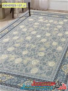 فرش طلاکوب 700 شانه طرح افشان کاشان
