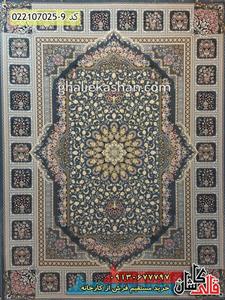 فرش طلاکوب 700 شانه خشتی طرح خاطره کاشان