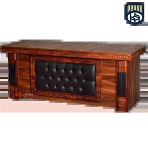 میز مدیریت نیمه وکیوم غزال لمسه ابعاد 160( بدون ال)