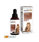 شربت بیوتین پلاس گربه یوروپت 50 میل Europet ‌‌BIOTIN Plus Cats