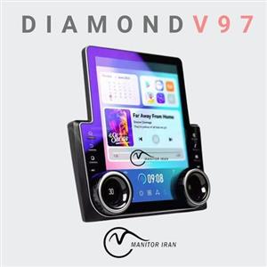 مانیتور ولوم‌دار پژو 206 برند دایموند مدل V97 وینکا