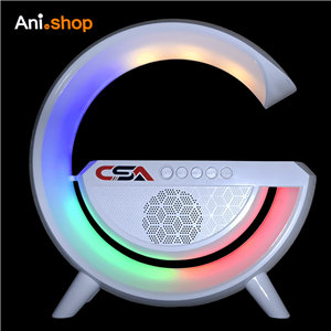 اسپیکر بلوتوثی CSA با شارژر وایرلس، چراغ خواب