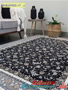 فرش طلاکوب 700 شانه طرح افشان فروزان  کاشان