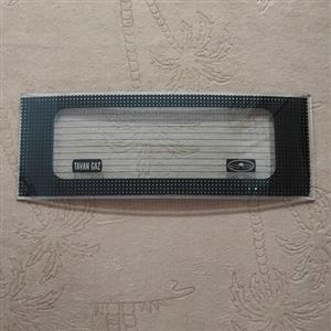 شیشه بخاری گازی توان گاز خم  20.5 * 57