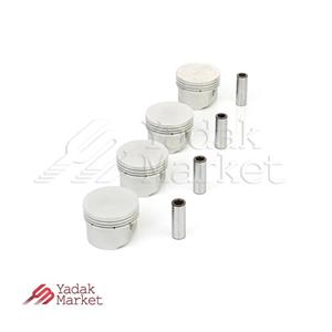 پیستون TU5 سایز استاندارد بدون رینگ عظام کد ۳۱۰۷۳۳۱ مناسب برای پژو ۲۰۶ صندوقدار V9