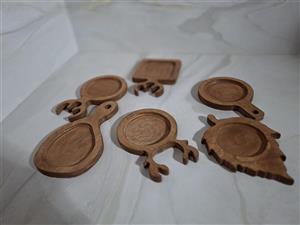 زیر لیوانی چوبی پلی وود ضد آب کد cho15