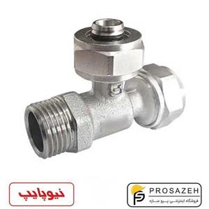 سه راهی روپیچ کوپلی مخصوص شیرآلات توکار نیوپایپ newpipe 16*1/2*16