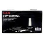 تیپ ناخن سی‌سی‌لی مدل curve Natural بسته 500 عددی