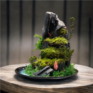 بونسای کوهستان سوئیس سرسبز